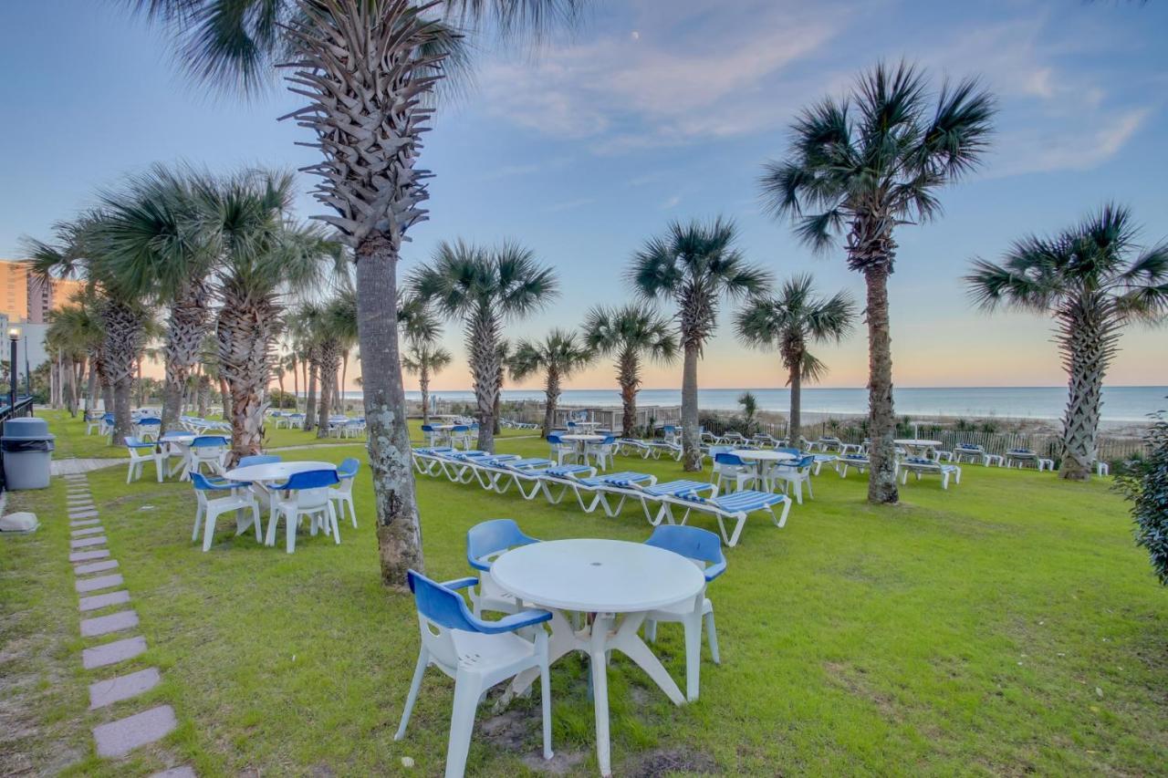 Oceanfront Condo W Balcony Minutes Walk To The Beach Myrtle Beach Exterior photo