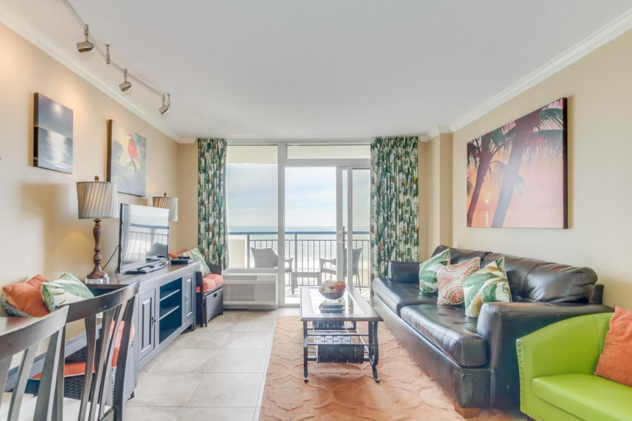 Oceanfront Condo W Balcony Minutes Walk To The Beach Myrtle Beach Exterior photo