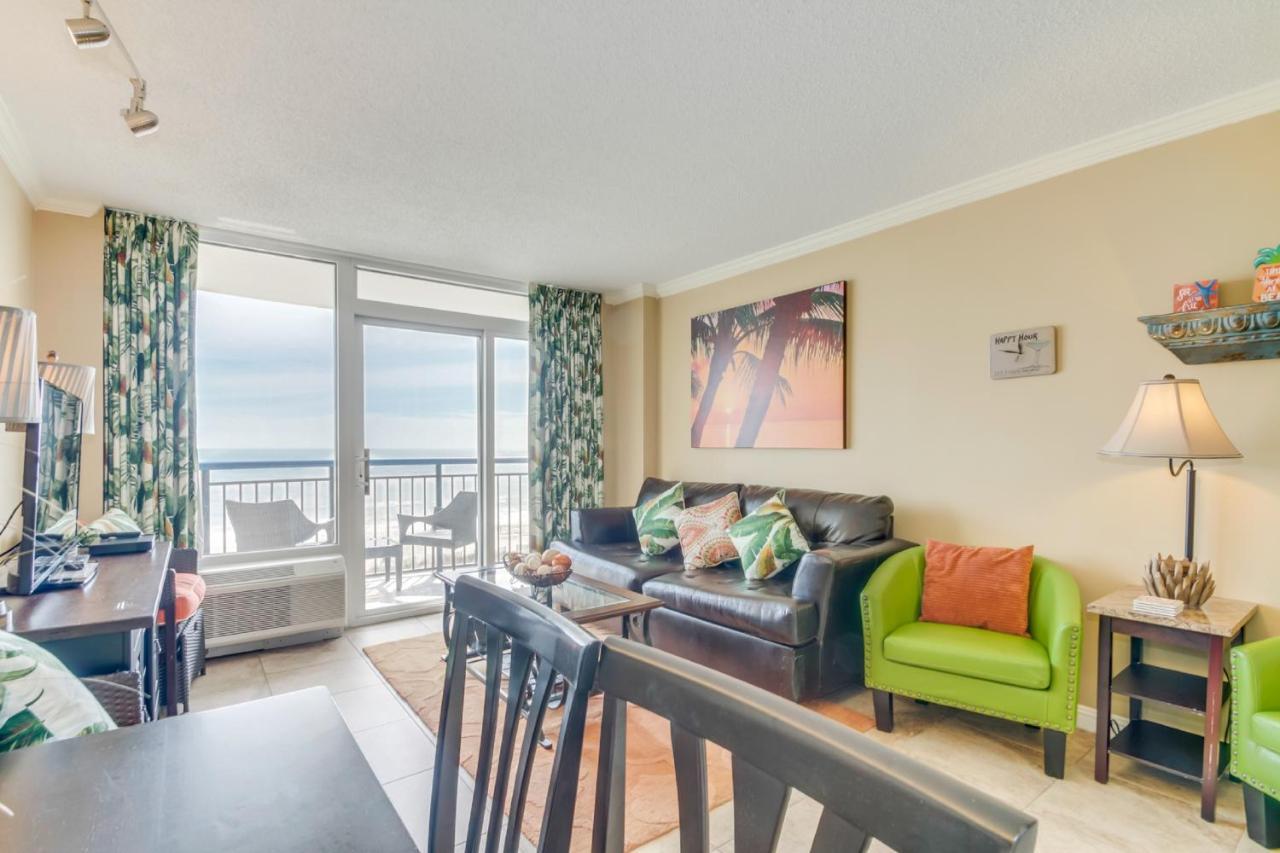 Oceanfront Condo W Balcony Minutes Walk To The Beach Myrtle Beach Exterior photo
