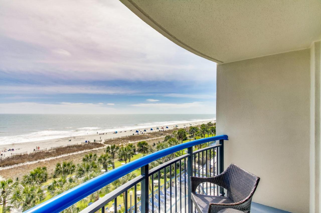 Oceanfront Condo W Balcony Minutes Walk To The Beach Myrtle Beach Exterior photo
